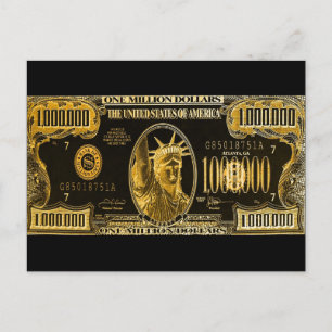 Postal Millones de deseos para usted Postcard