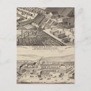 Postal Mills del Noroeste de Hersey, Minnesota