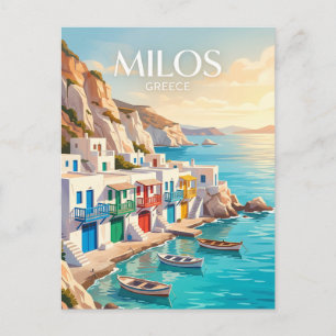 Postal Milos Grecia