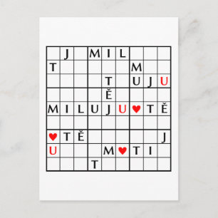 Postal miluju tintero