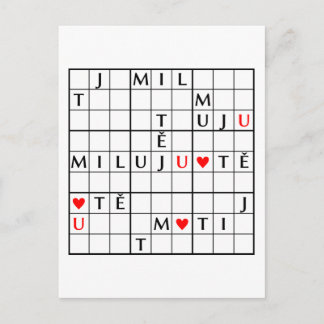 Postal miluju tintero