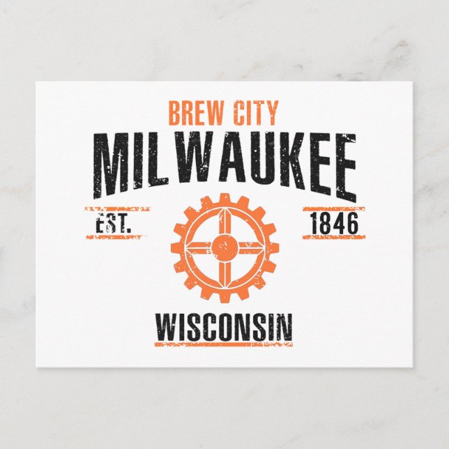 Postal Milwaukee (Anverso)