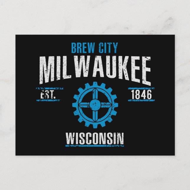 Postal Milwaukee (Anverso)
