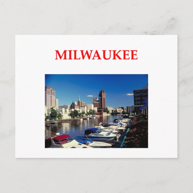 Postal milwaukee (Anverso)