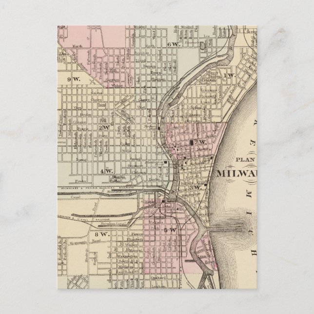 Postal Milwaukee (Anverso)