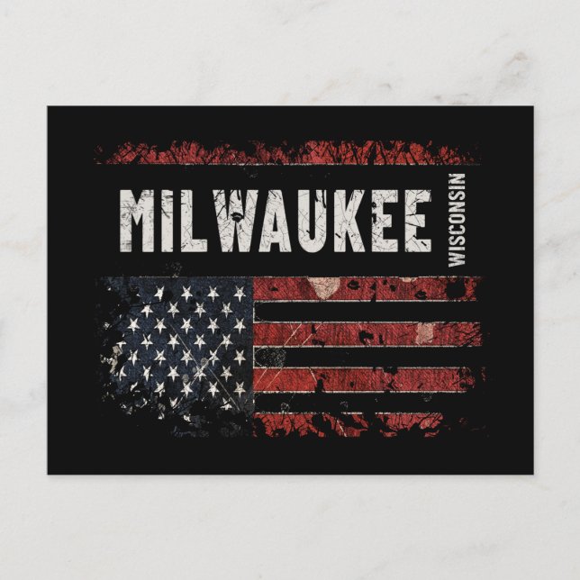Postal Milwaukee Wisconsin (Anverso)