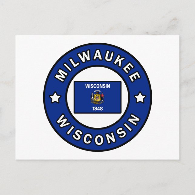 Postal Milwaukee Wisconsin (Anverso)