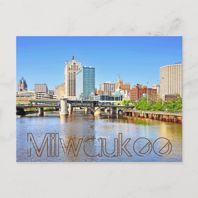 Postal Milwaukee, Wisconsin, EE.UU. (Anverso)