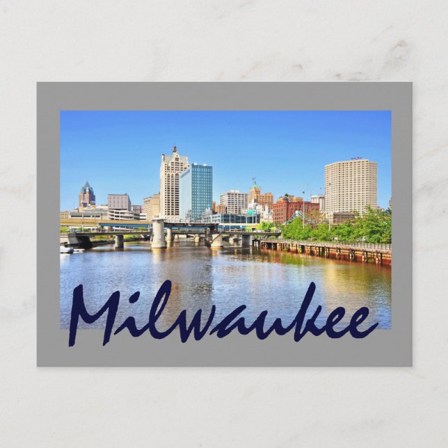 Postal Milwaukee, Wisconsin, EE.UU. (Anverso)