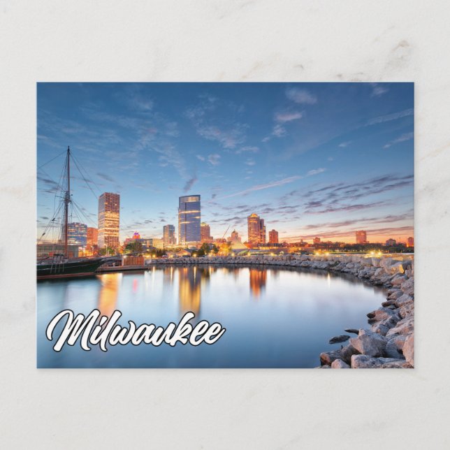 Postal Milwaukee, Wisconsin, Estados Unidos (Anverso)