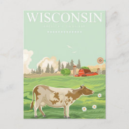 Postal Milwaukee Wisconsin Vintage Travel usa