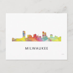 POSTAL MILWAUKEE, WISCONSON SKYLINE WB1 -