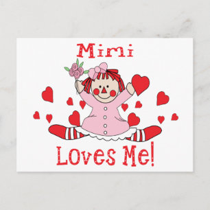 Postal Mimi Love's me Rag Doll