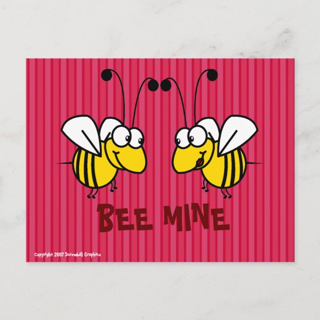 Postal Mina de Bee (Anverso)