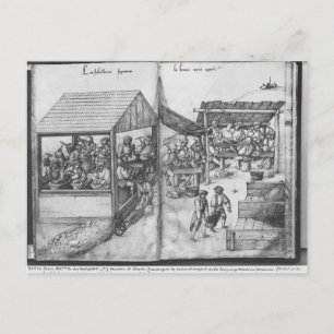 Postal Mina de plata de La Croix-aux-Mines, Lorena