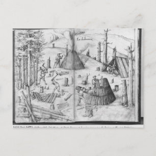 Postal Mina de plata de La Croix-aux-Mines, Lorena