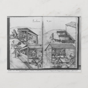 Postal Mina de plata de La Croix-aux-Mines, Lorena