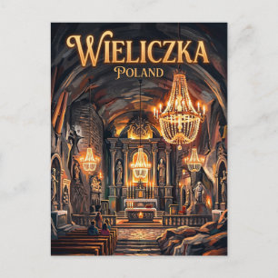 Postal Mina de Sal de Wieliczka Polonia