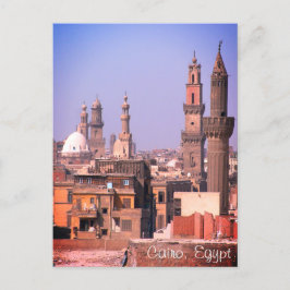 Postal Minaretes de El Cairo y Ciudad Antigua / Egipto