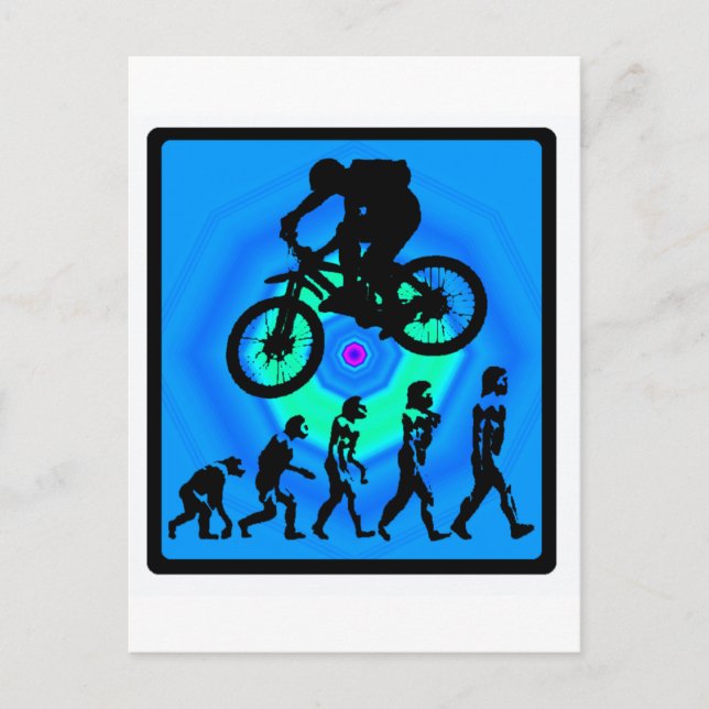 Postal Minas del estado de la bicicleta (Anverso)