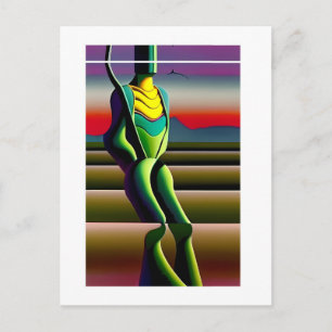 Postal Mind Rickets - Arte Surrealista de Ken Gage
