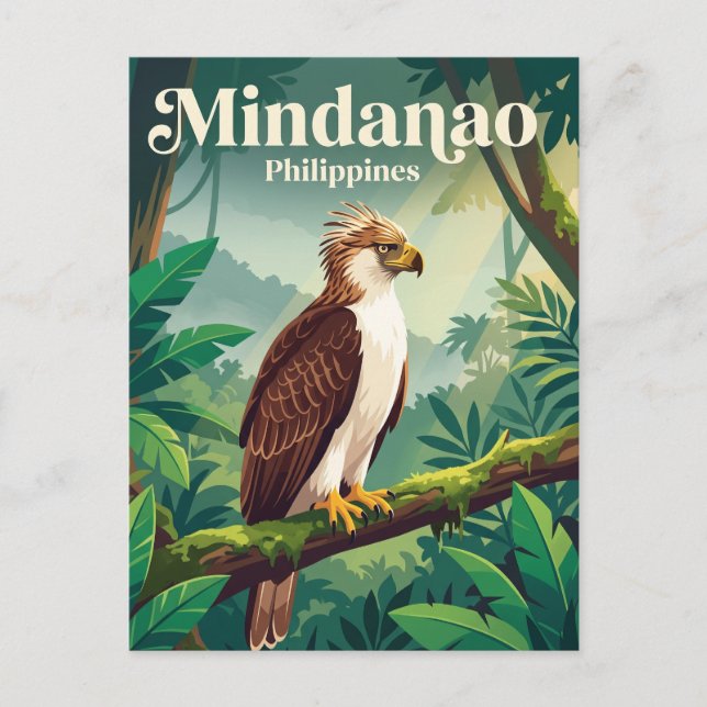 Postal Mindanao Filipinas (Anverso)