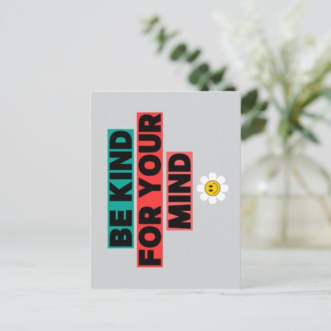 Postal Mindful Power (Anverso de pie)