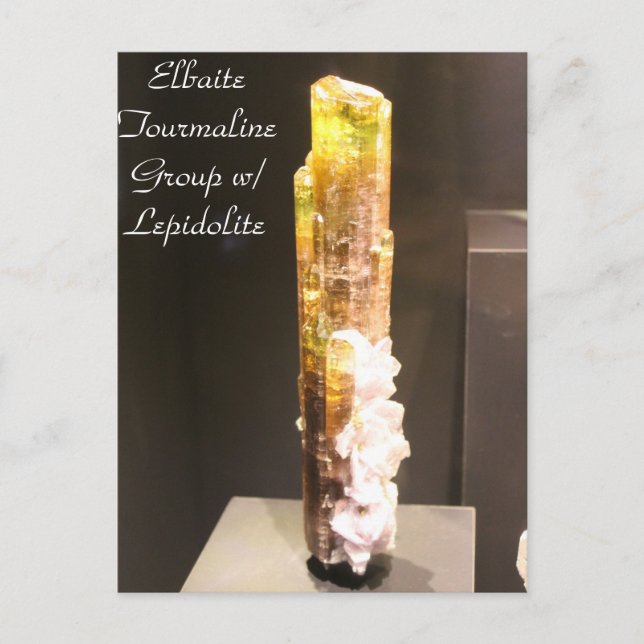 Postal Minerales y gemas # 176 (Anverso)