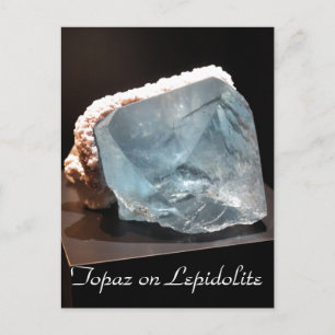 Postal Minerales y gemas # 21