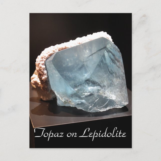 Postal Minerales y gemas # 21 (Anverso)