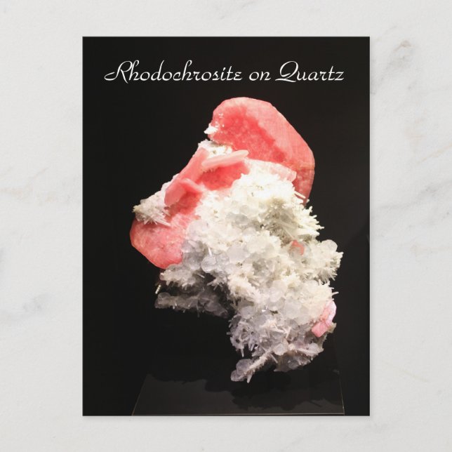 Postal Minerales y gemas # 45 (Anverso)