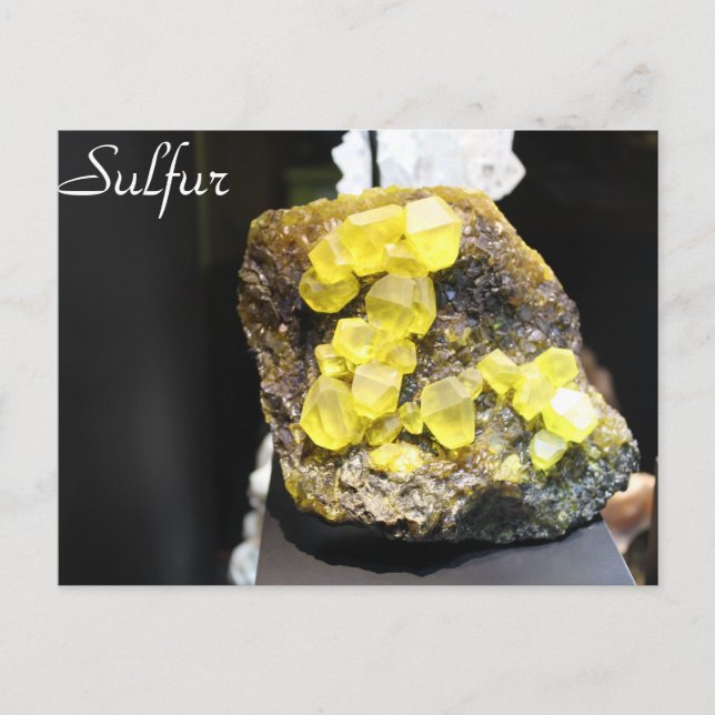 Postal Minerales y gemas # 49 (Anverso)