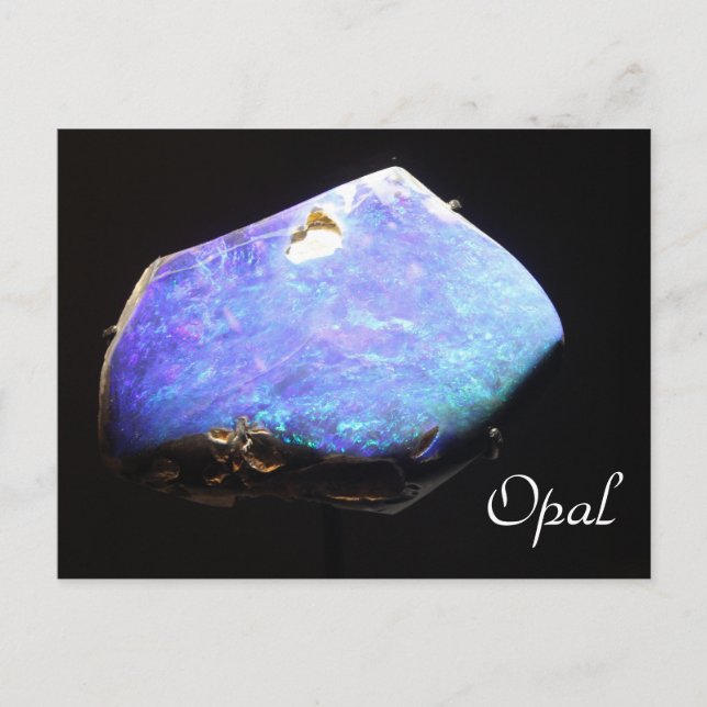 Postal Minerales y gemas # 51 (Anverso)