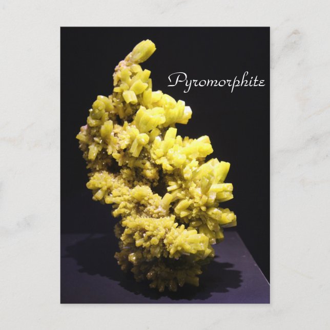 Postal Minerales y gemas # 7 (Anverso)