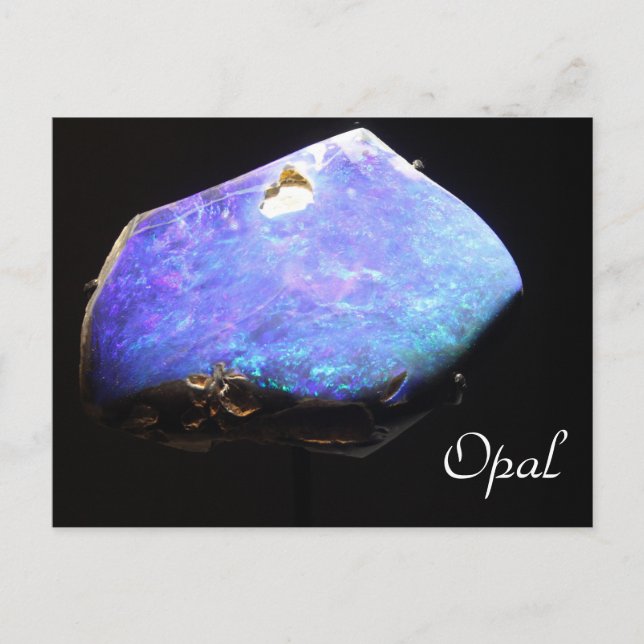 Postal Minerales y gemas # 76 (Anverso)