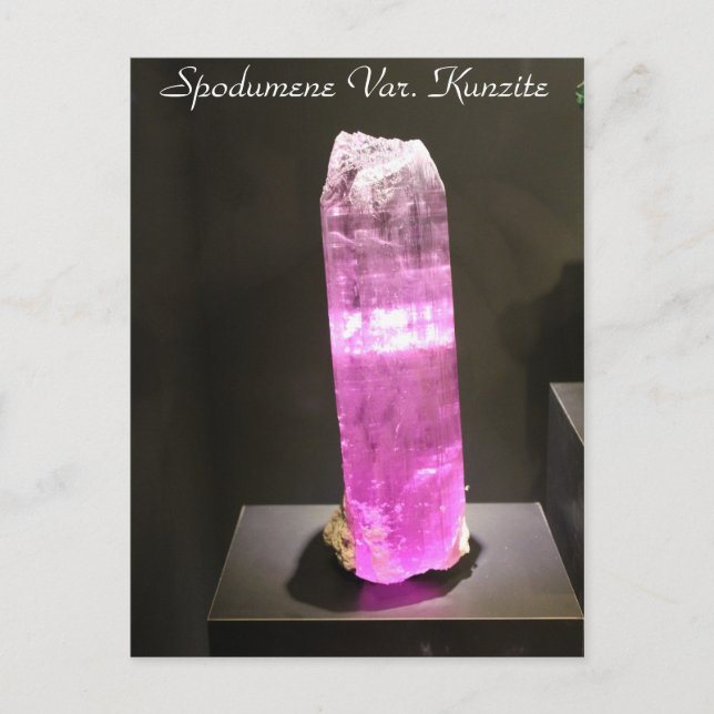 Postal Minerales y gemas # 79 (Anverso)