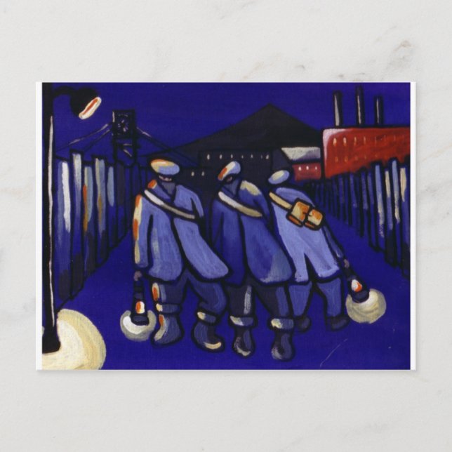 POSTAL MINEROS DE CARBÓN (Anverso)