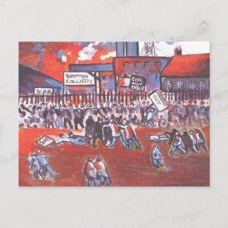 POSTAL MINEROS DE CARBÓN HUELGAN CIRCA 1984
