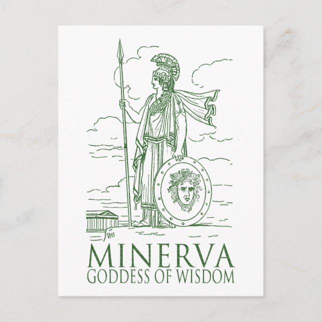 Postal Minerva (Anverso)
