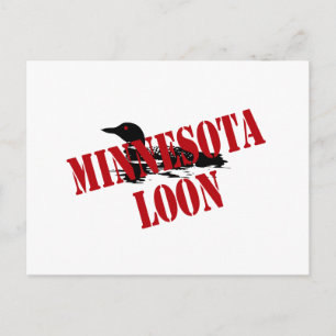 Postal Minesota Loon