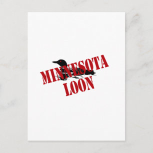 Postal Minesota Loon