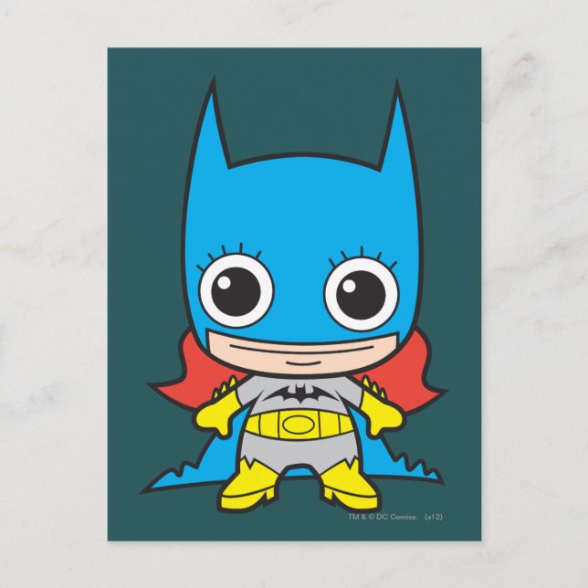 Postal Mini Batgirl (Anverso)