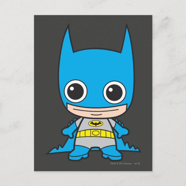 Postal Mini Batman (Anverso)