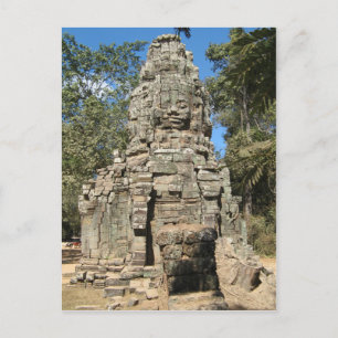 Postal Mini Bayon... Ta Prohm, Angkor Wat, Camboya