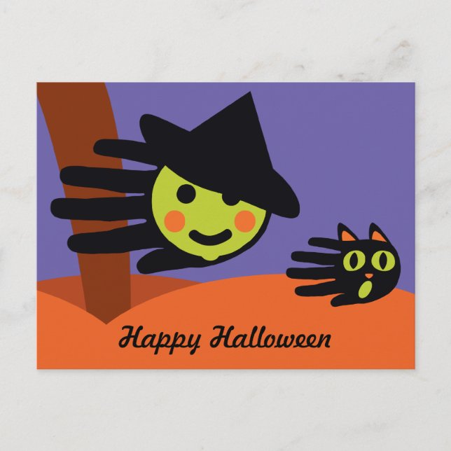 Postal Mini Bruja (Anverso)