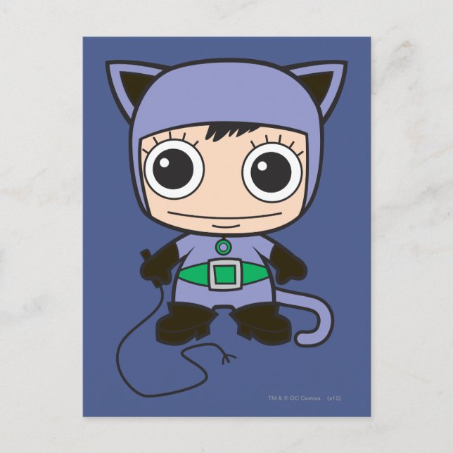 Postal Mini Cat Woman (Anverso)