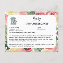 Mini Cheesecake Fácil