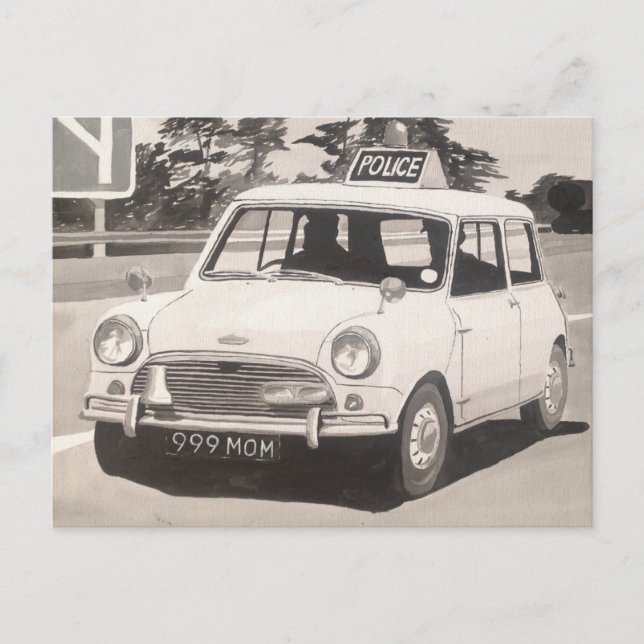 Postal Mini Cooper S (Anverso)