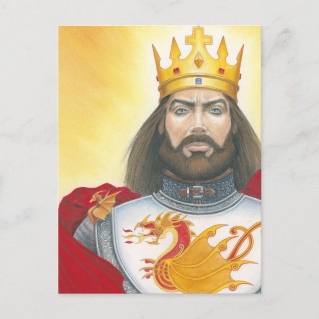 Postal Mini-print de King Arthur (Anverso)