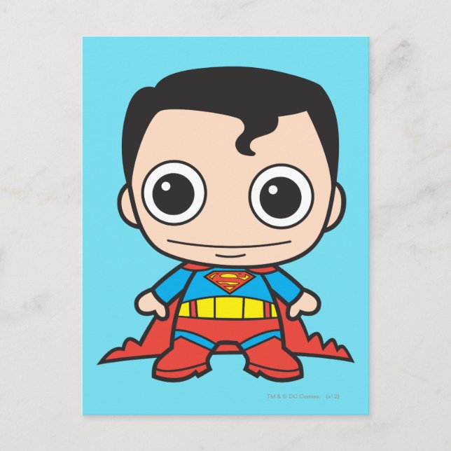 Postal Mini Superman (Anverso)